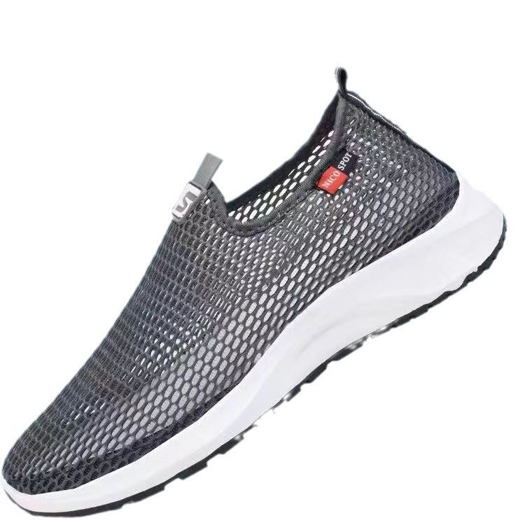 Mens Breathable Mesh Slip-On Loafers