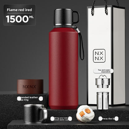 Stainless Steel Thermos Cup with Handle