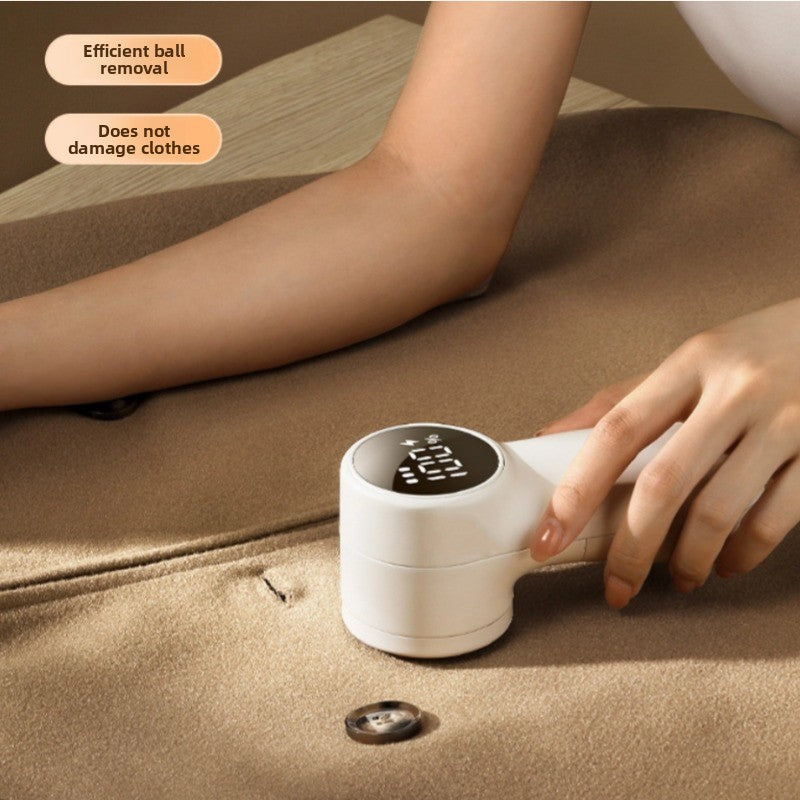 Digital Display Rechargeable Lint Remover