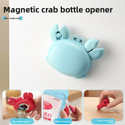 Multifunctional Crab Bottle Opener Tool