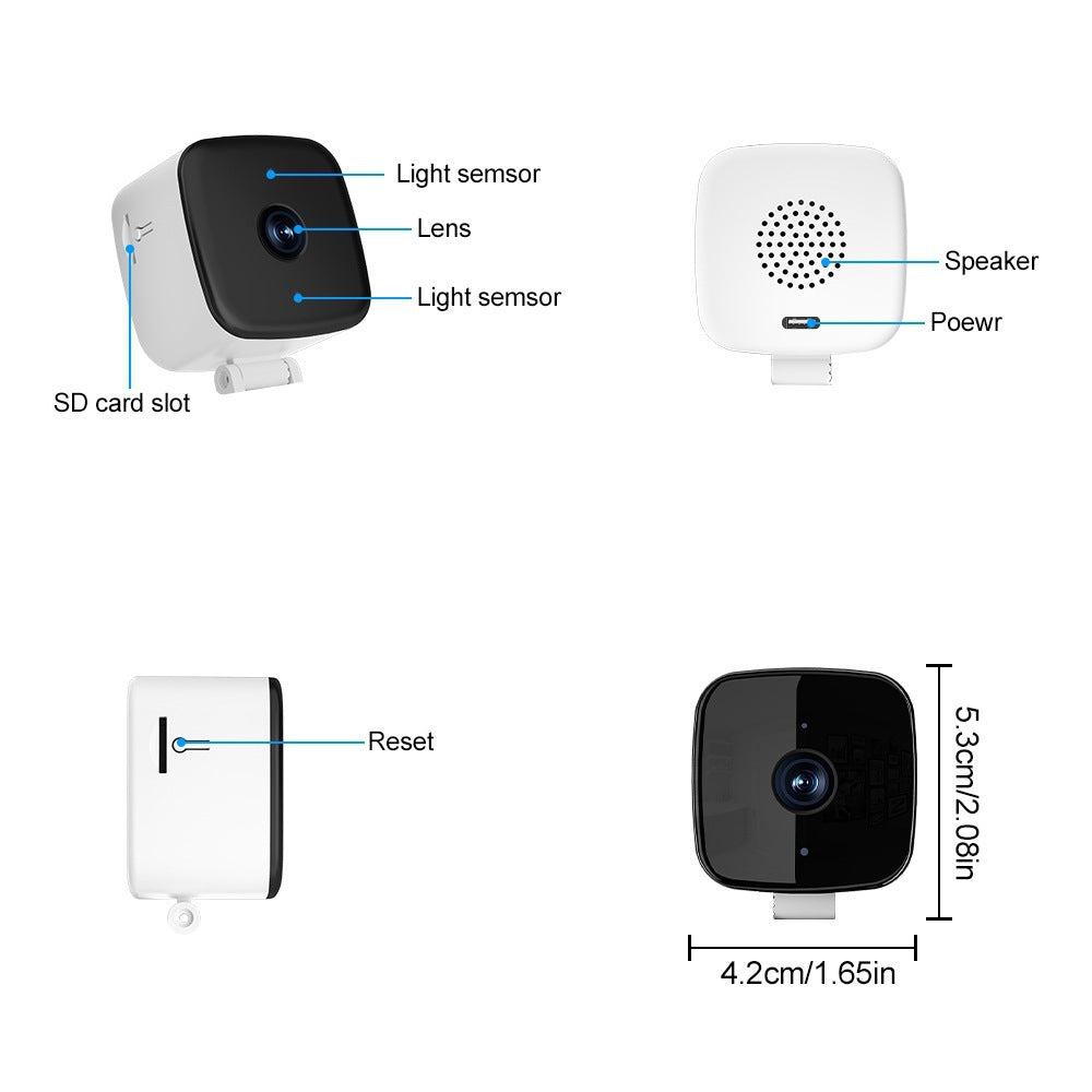 Adhesive Window WiFi Camera