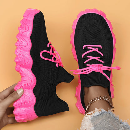Womens Breathable Slip On Sports Shoes
