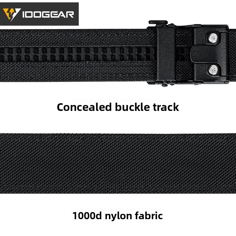 Quick Release Tactical Nylon Belt with Metal Buckle