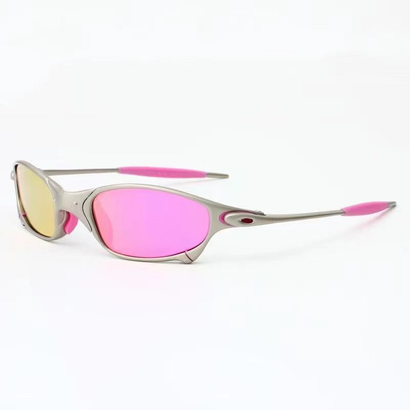 Metal Frame Polarized Sports Sunglasses