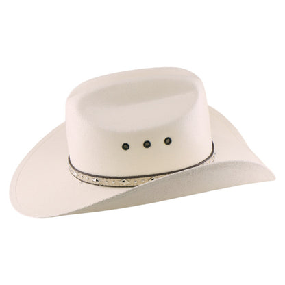 Adjustable Wide Brim Straw Cowboy Hat