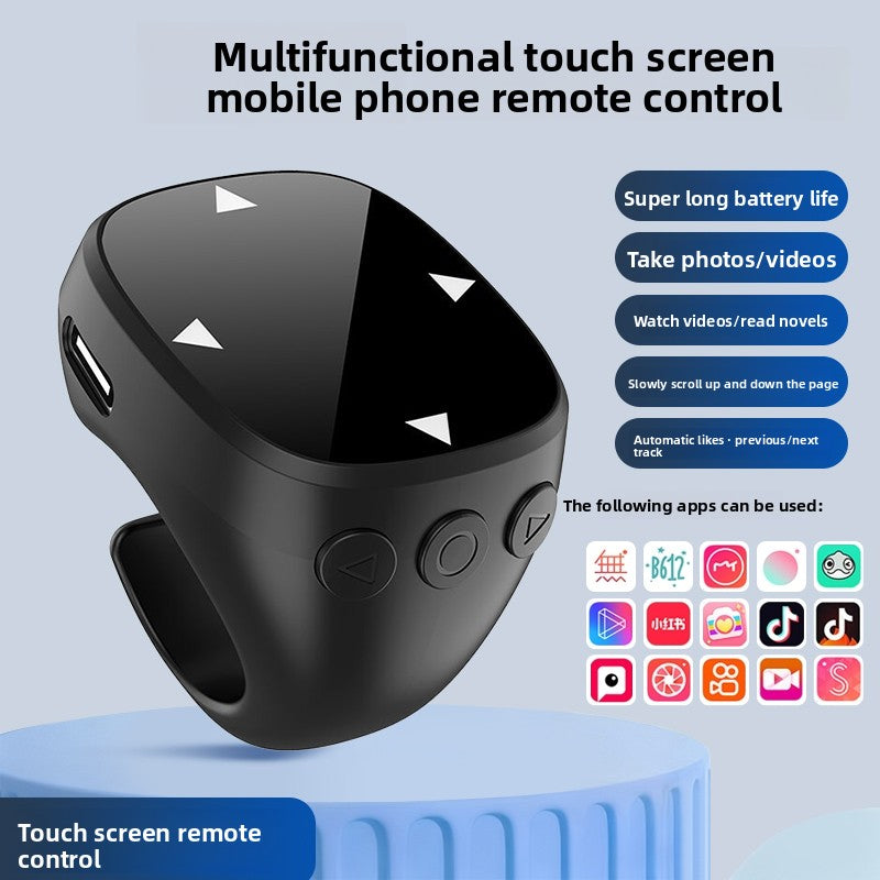 Multifunction Bluetooth Remote Control with Phone Stand
