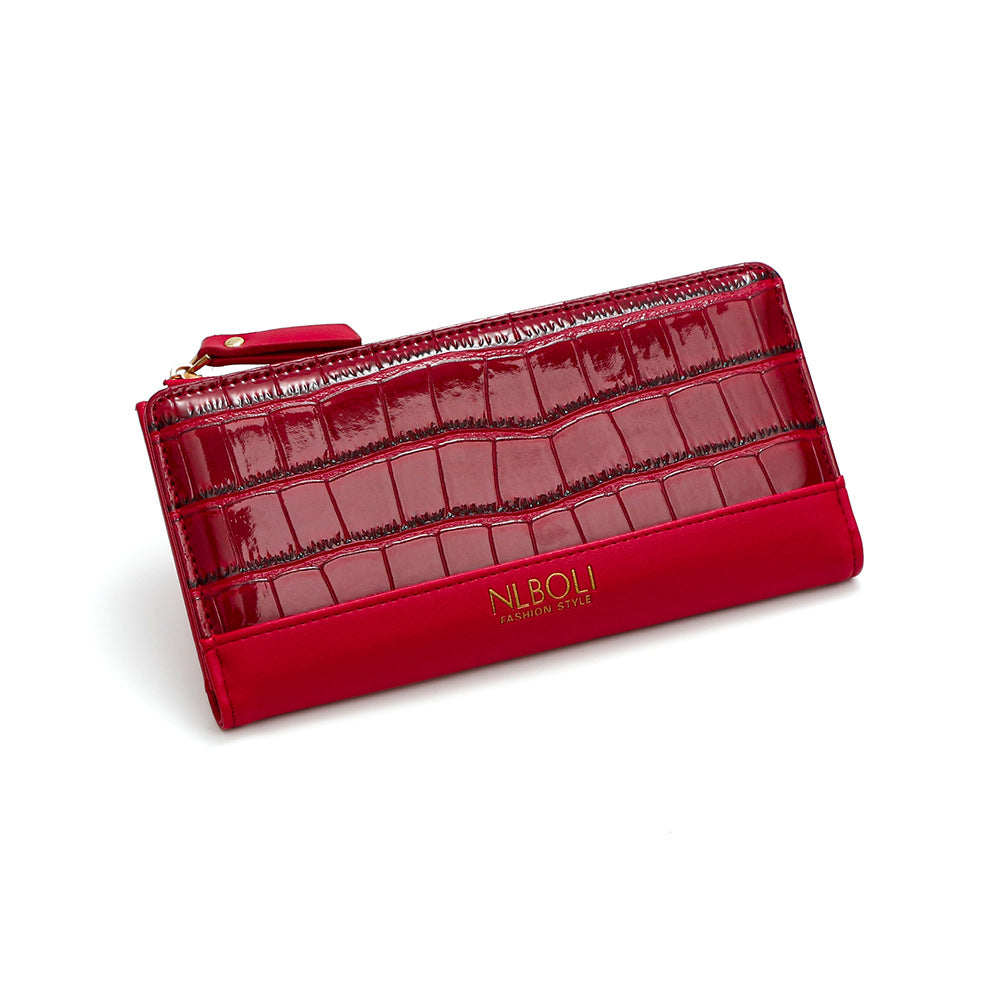 Light-luxury stone-textured coin purse