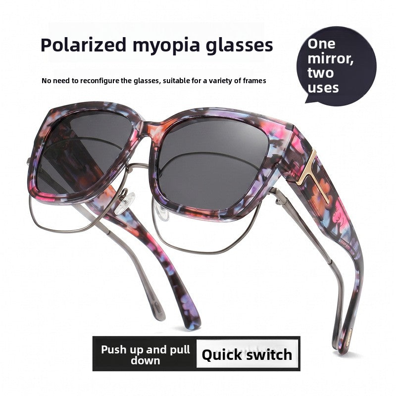 Large Frame Polarized Prescription Sunglasses for Men