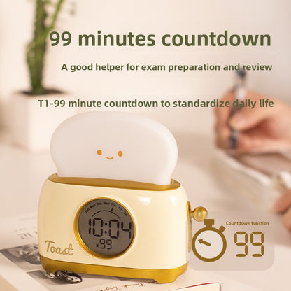 Multifunctional Alarm Clock Night Light