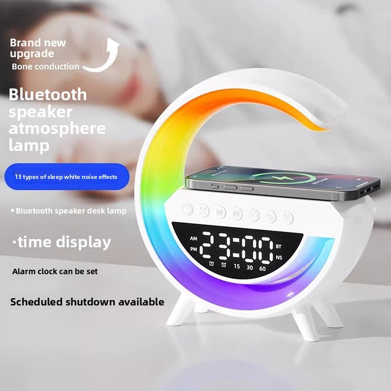 Multifunctional Wireless Charging Bluetooth Speaker Lamp