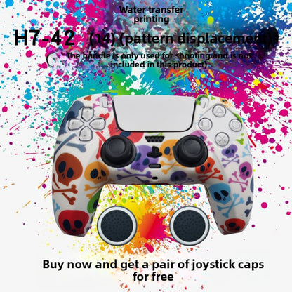 PS5 Controller Silicone Protective Cover with Joystick Caps