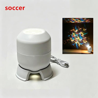 LED Projection Night Light with Rotating Effects