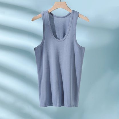 Pure Cotton Mens Sleeveless Vest