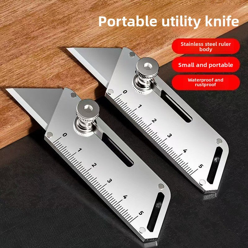 Stainless Steel Heavy Duty Utility Knife