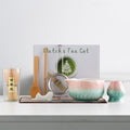 Sun and Wheat Ear Matcha Bowl