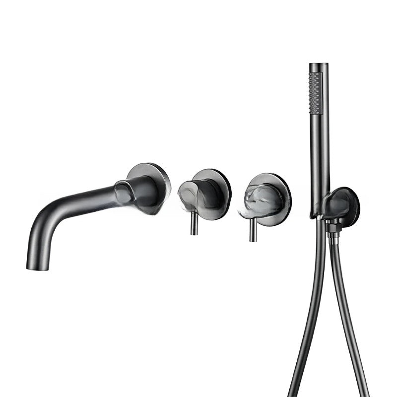 Wall Mounted Bathtub Faucet Set