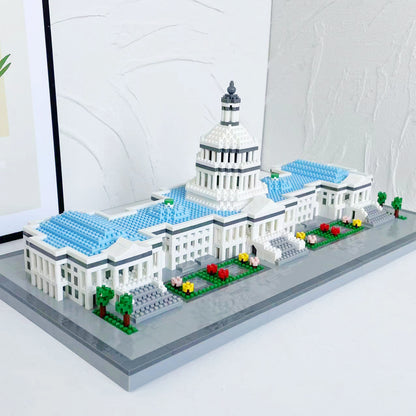 Building blocks puzzle fun mix micro particles