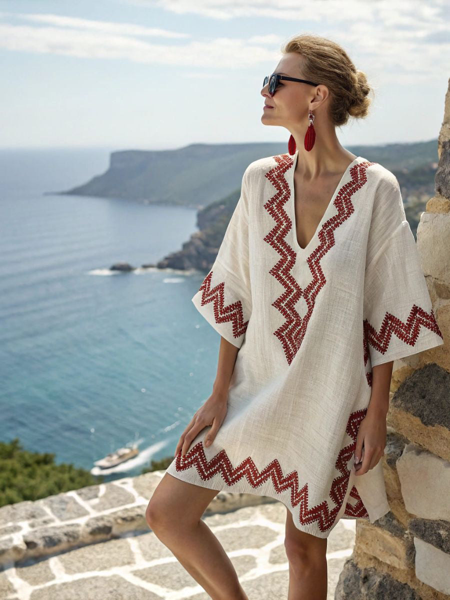 Women's Super Fairy V Neck Dress