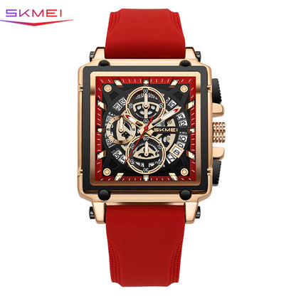 Square Mens Quartz Watch