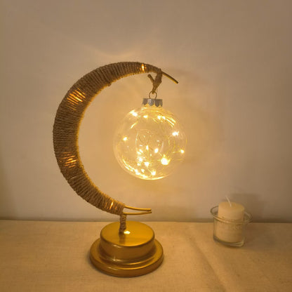LED Moon Shape Decorative Light String
