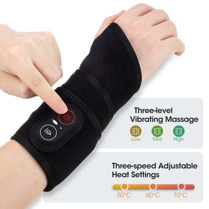 Red light heating massage wrist guard