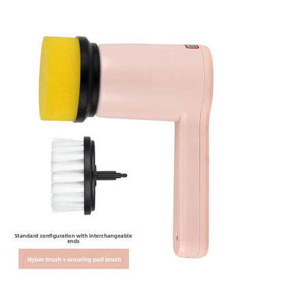 Multifunctional Electric Cleaning Brush with Interchangeable Heads