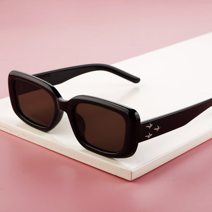 Retro Square Sunglasses UV400 Protection